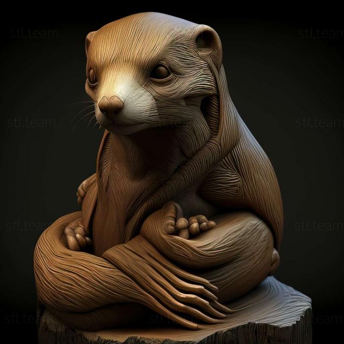 3D модель Mustelus higmani (STL)